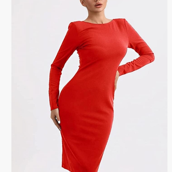 XS red dress - Picture 5 of 6